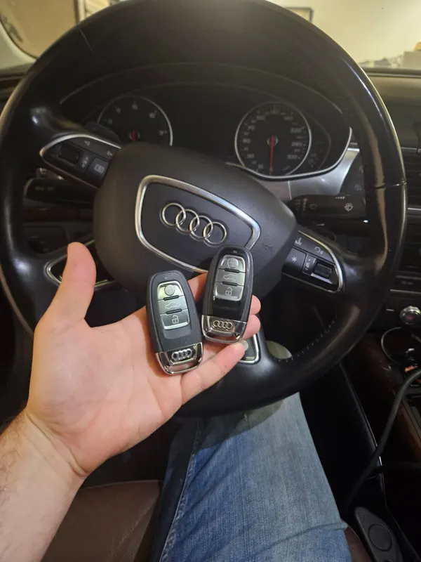 שכפול מפתחות לרכב Audi לאחר תכנות